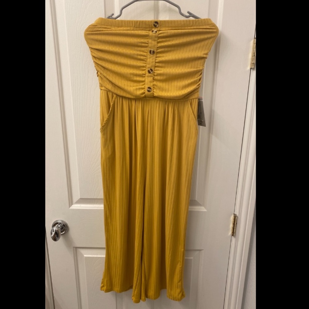 Yellow ankle length Jumpsuit